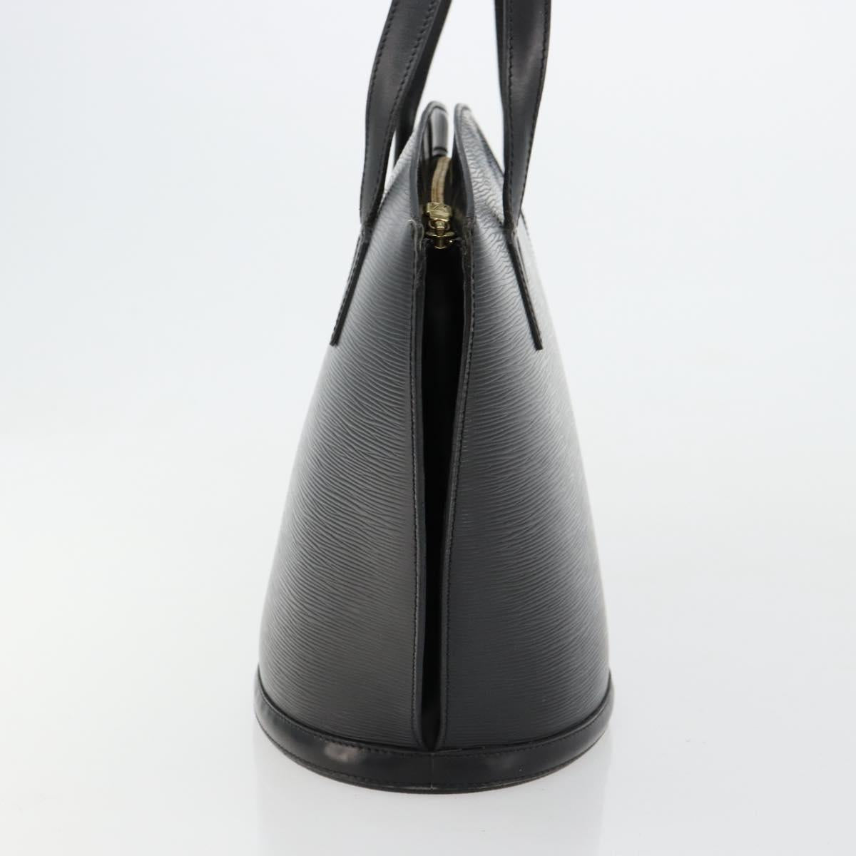 LOUIS VUITTON Epi Saint Jacques Shopping Shoulder Bag Black M52272 Auth BA12821