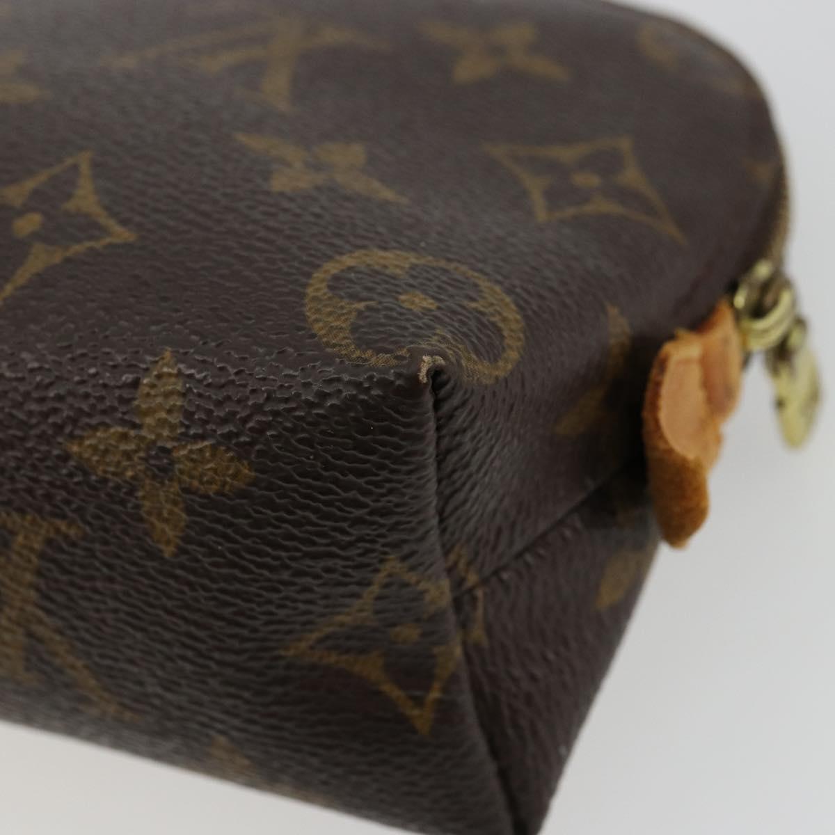 LOUIS VUITTON Monogram Pochette Cosmetic PM Pouch M43998 LV Auth BA12825