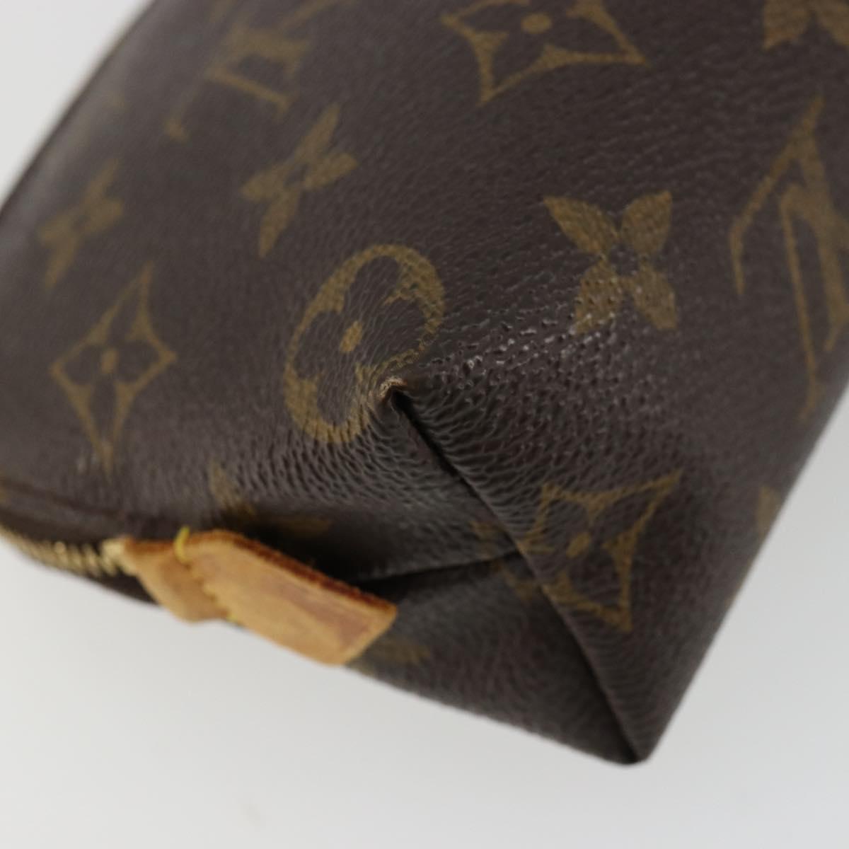 LOUIS VUITTON Monogram Pochette Cosmetic PM Pouch M43998 LV Auth BA12825