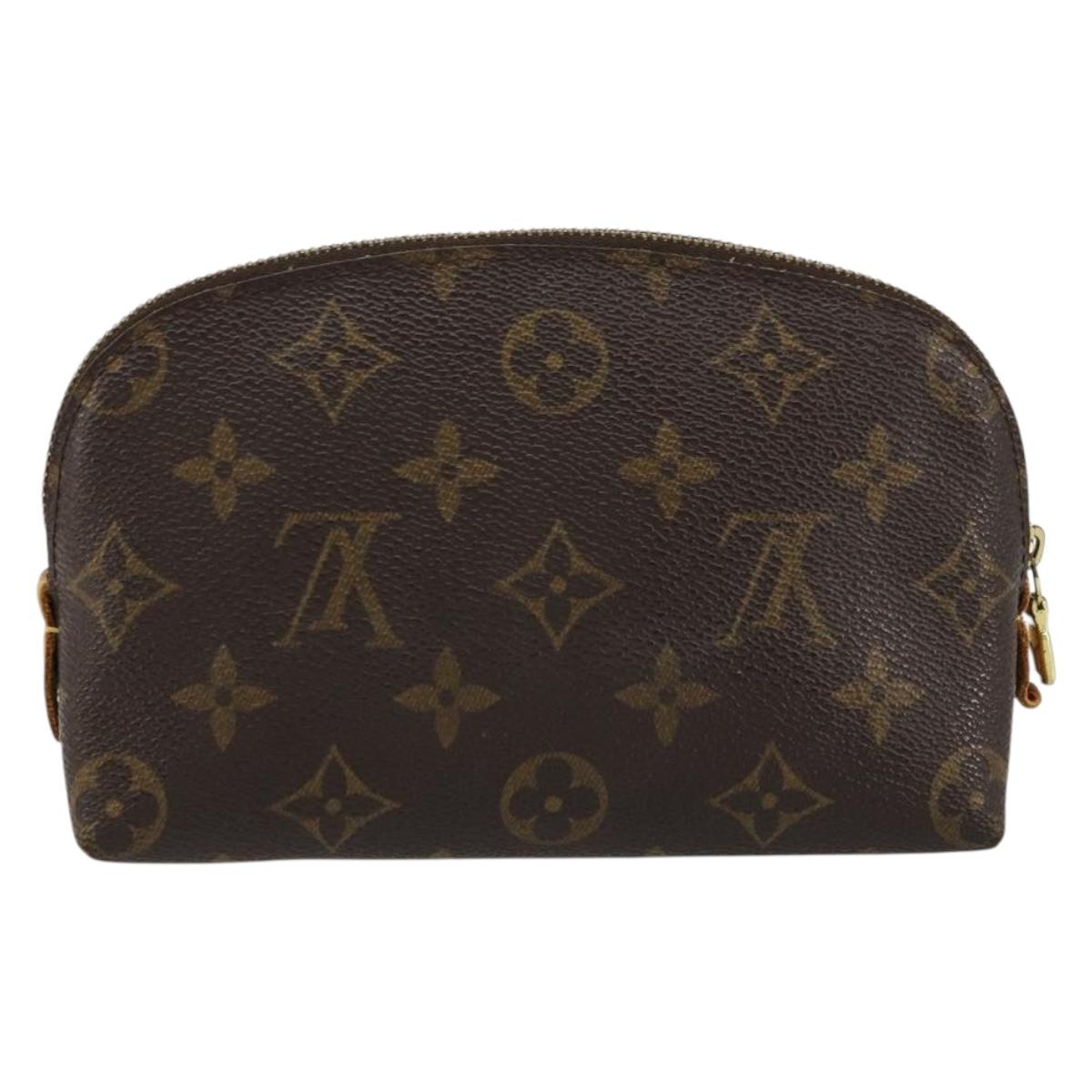 LOUIS VUITTON Monogram Pochette Cosmetic PM Pouch M43998 LV Auth BA12825