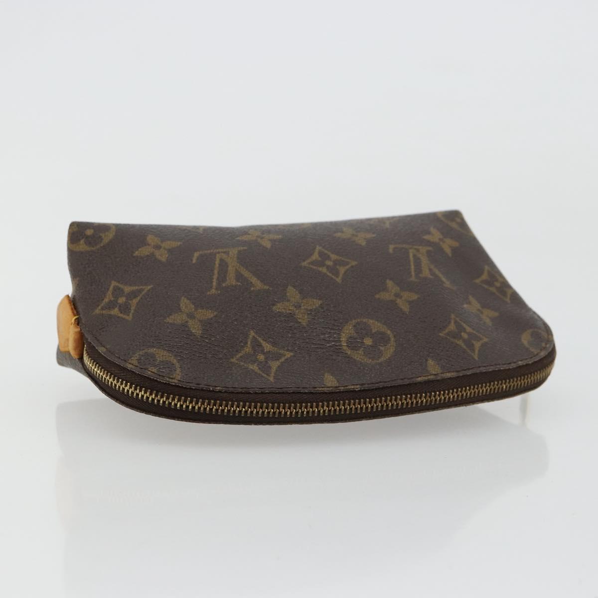 LOUIS VUITTON Monogram Pochette Cosmetic PM Pouch M43998 LV Auth BA12825
