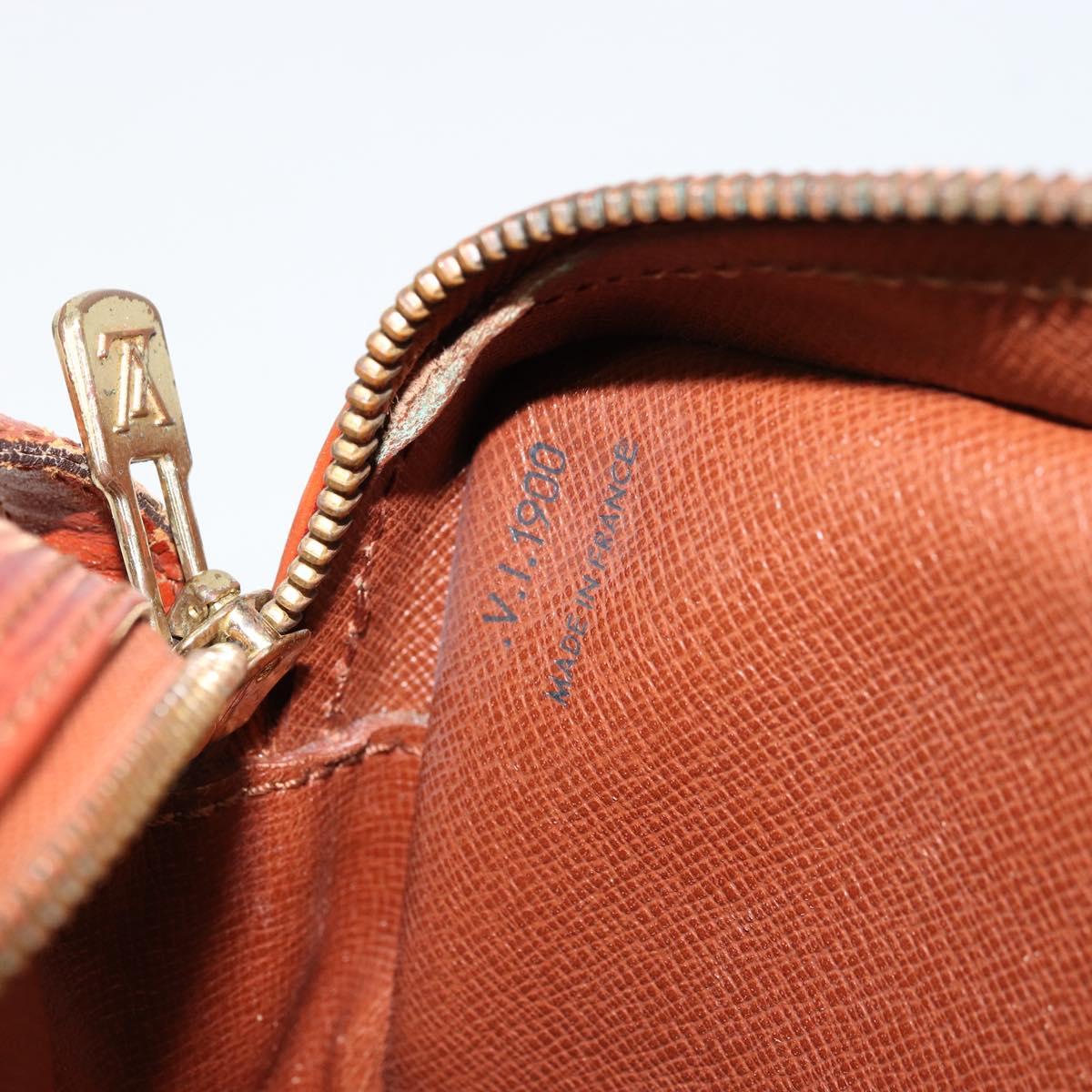 LOUIS VUITTON Epi Jeune Fille MM Shoulder Bag Brown M52153 LV Auth BA12827