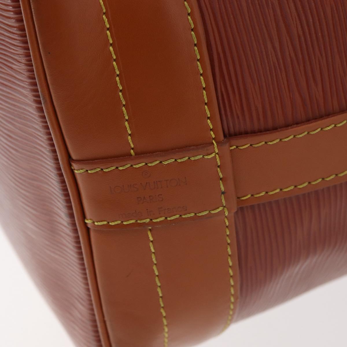 LOUIS VUITTON Epi Noe Shoulder Bag Brown M44028 LV Auth BA12834