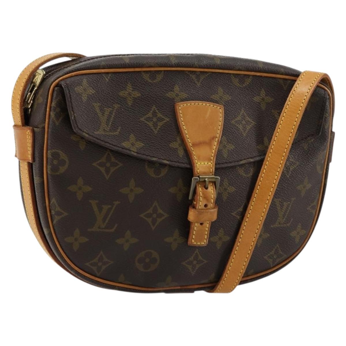 LOUIS VUITTON Monogram Jeune Fille MM Shoulder Bag M51226 LV Auth BA12835