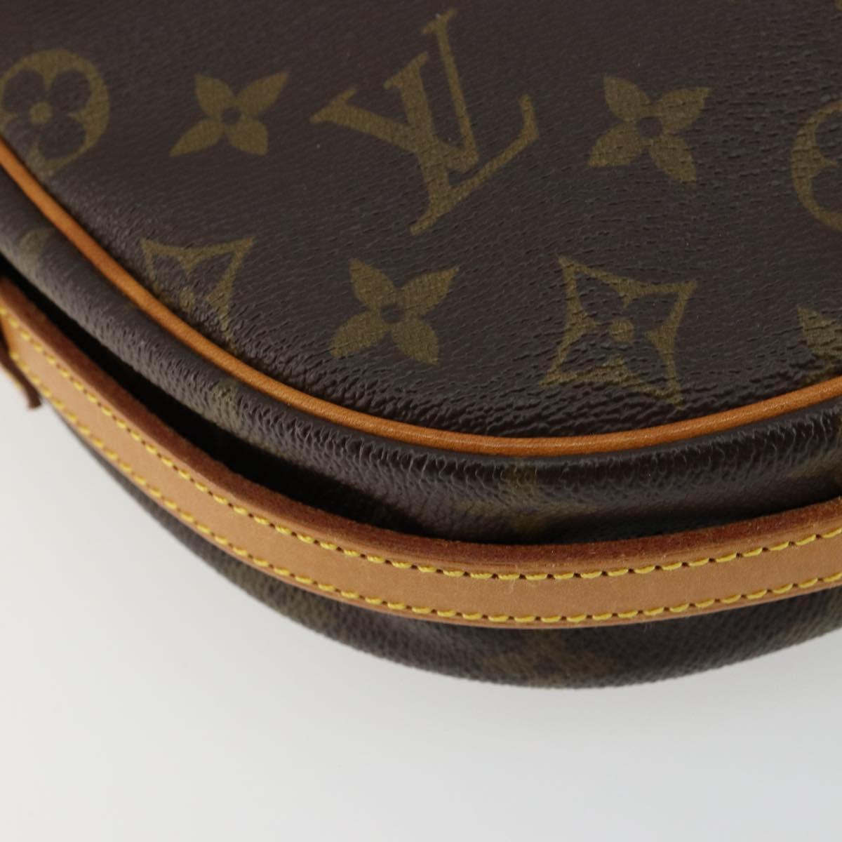 LOUIS VUITTON Monogram Jeune Fille MM Shoulder Bag M51226 LV Auth BA12835