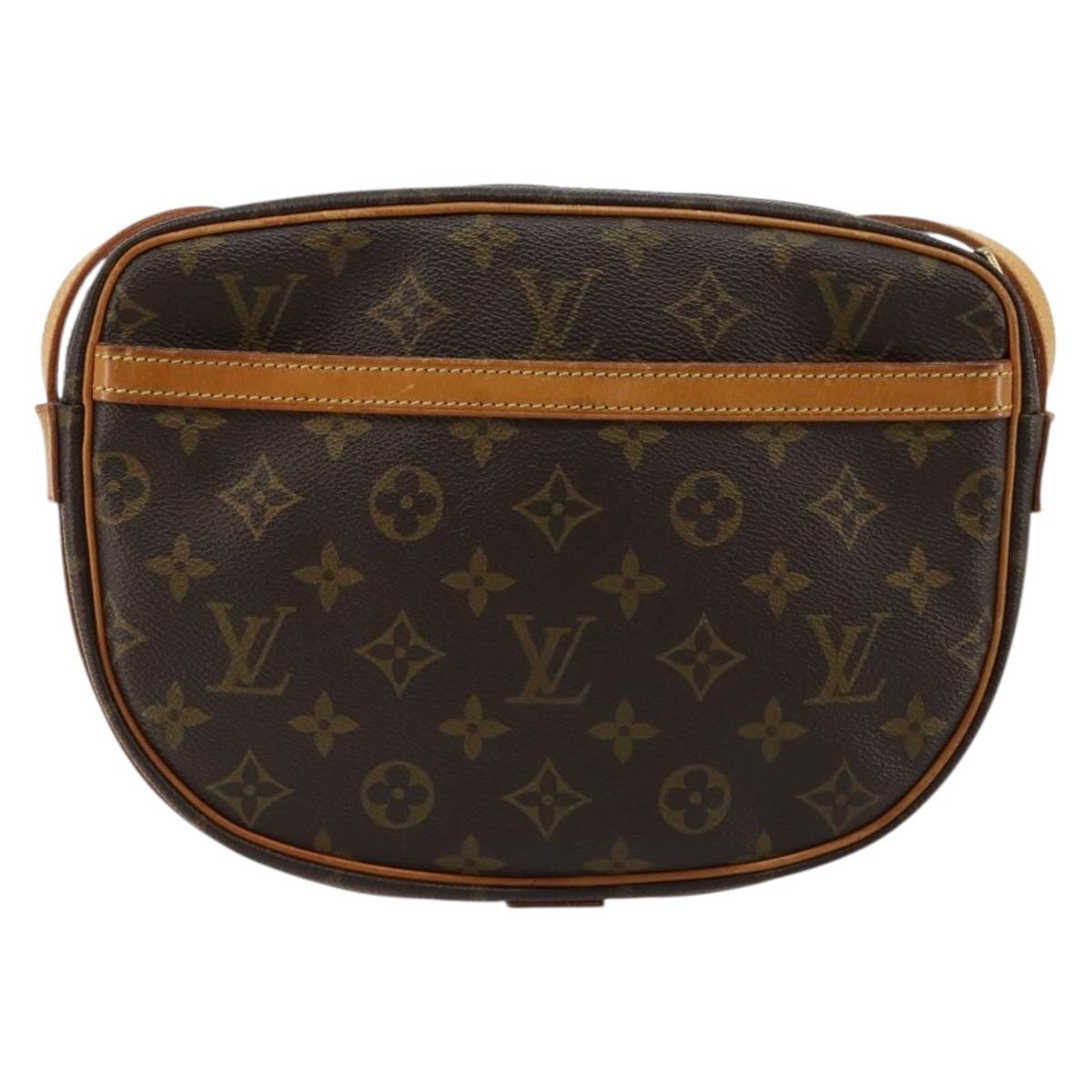 LOUIS VUITTON Monogram Jeune Fille MM Shoulder Bag M51226 LV Auth BA12835