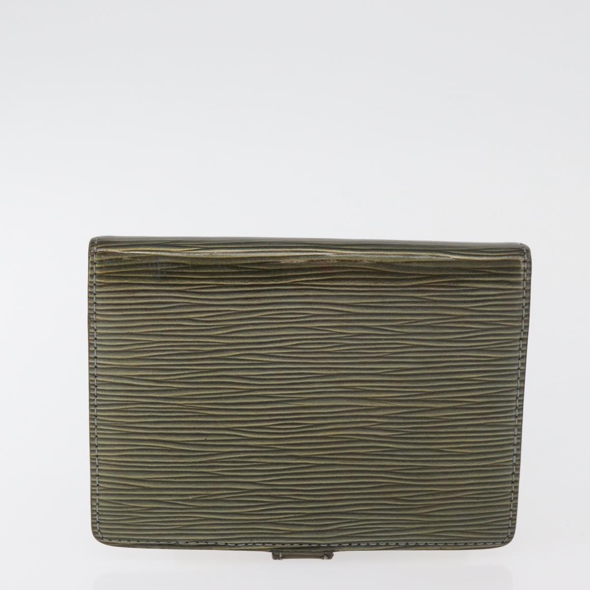 LOUIS VUITTON Epi Monogram Day Planner Cover 2 Set Green LV Auth BA12854