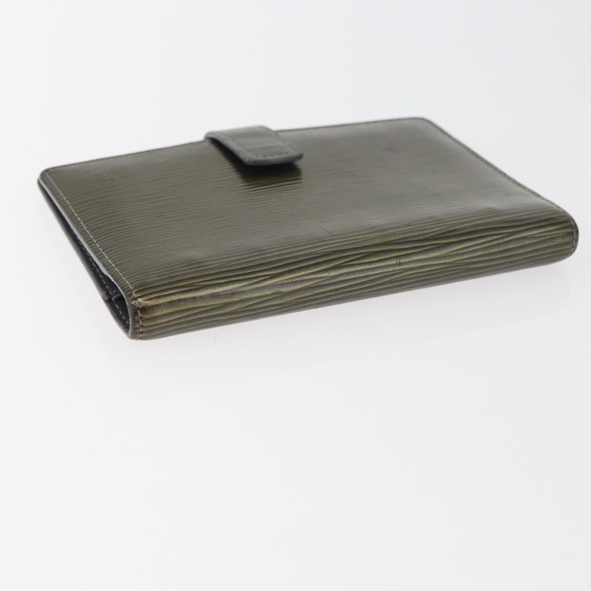 LOUIS VUITTON Epi Monogram Day Planner Cover 2 Set Green LV Auth BA12854