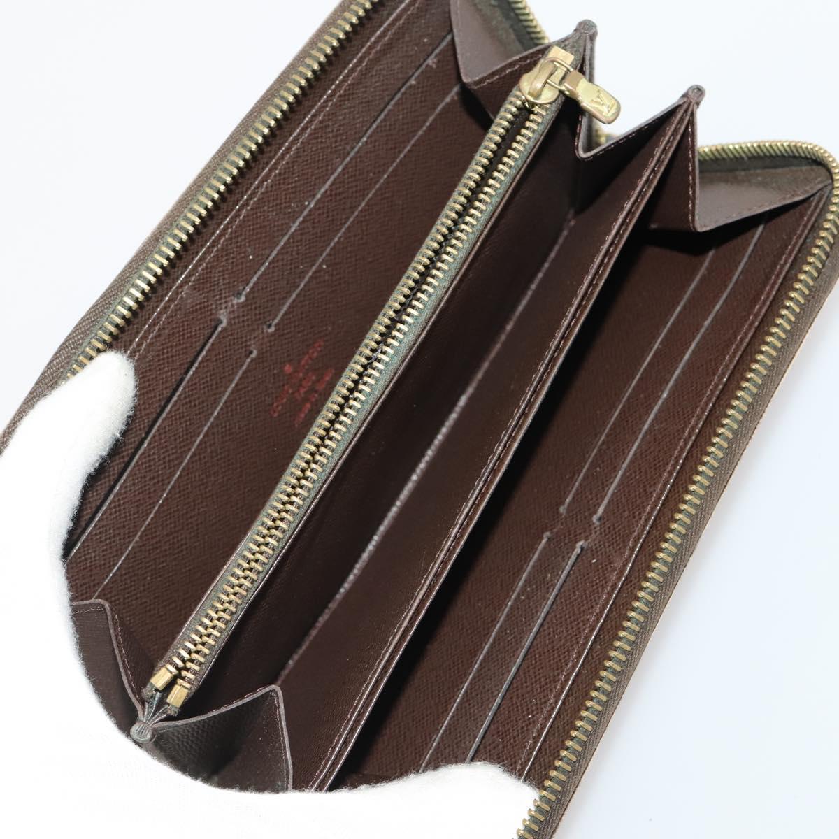 LOUIS VUITTON Damier Ebene Wallet 5 Set LV Auth BA12862