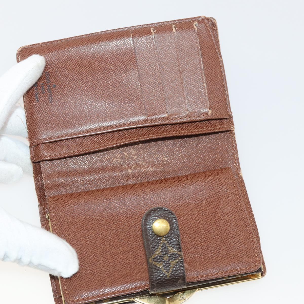 LOUIS VUITTON Monogram Wallet 5 Set LV Auth BA12863