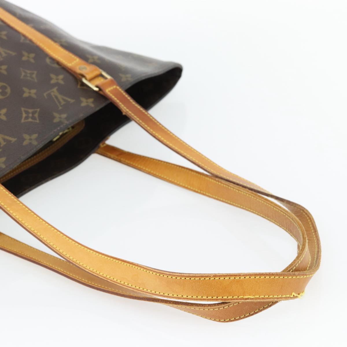 LOUIS VUITTON Monogram Sac Shopping Tote Bag M51108 LV Auth BA12871