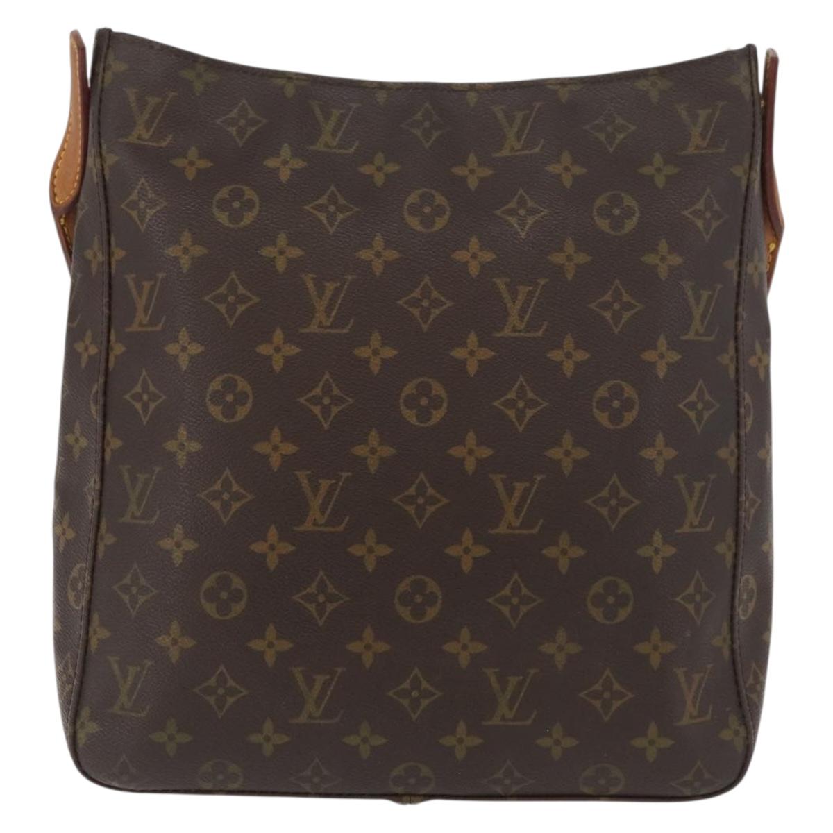 LOUIS VUITTON Monogram Looping GM Shoulder Bag M51145 LV Auth BA12873