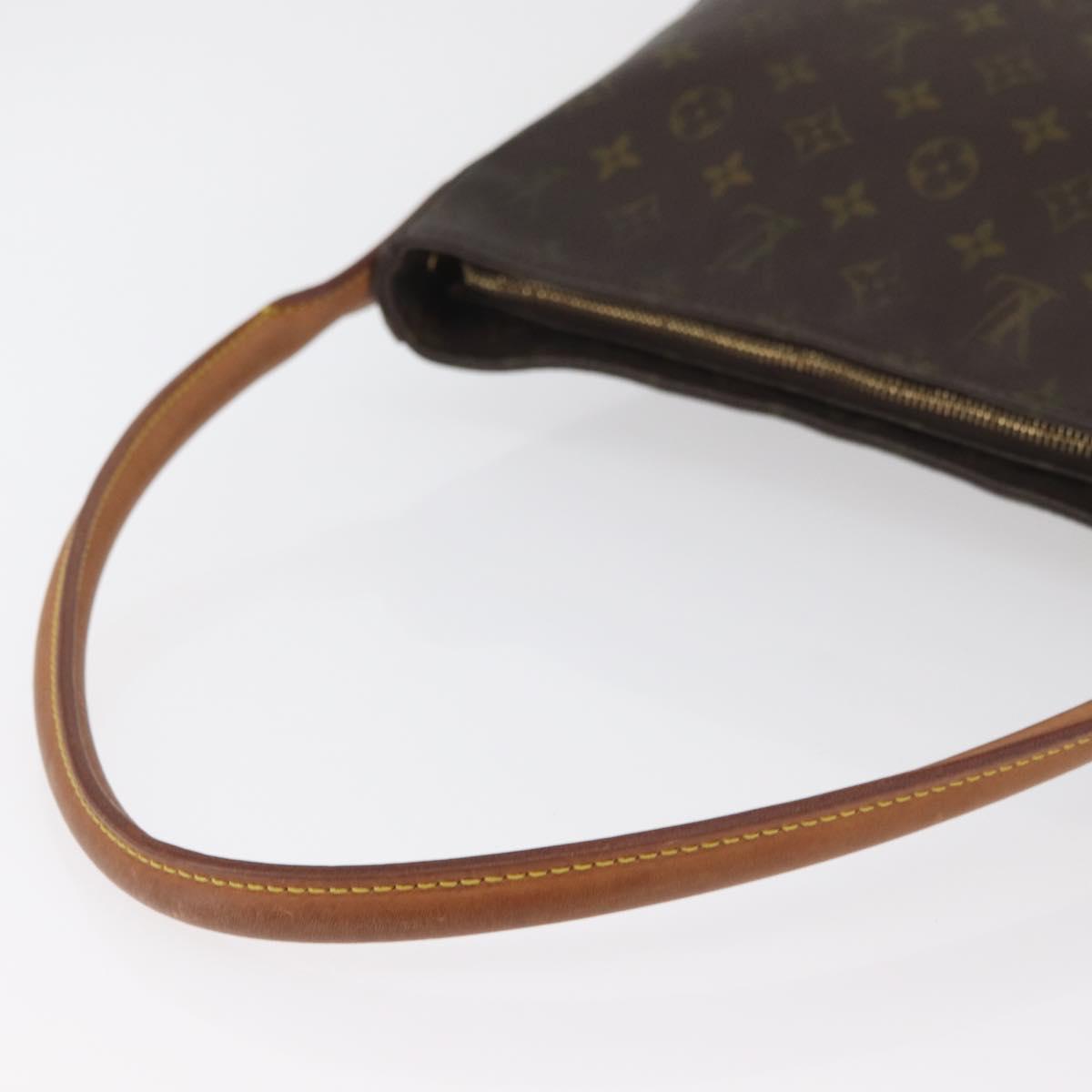 LOUIS VUITTON Monogram Looping GM Shoulder Bag M51145 LV Auth BA12873