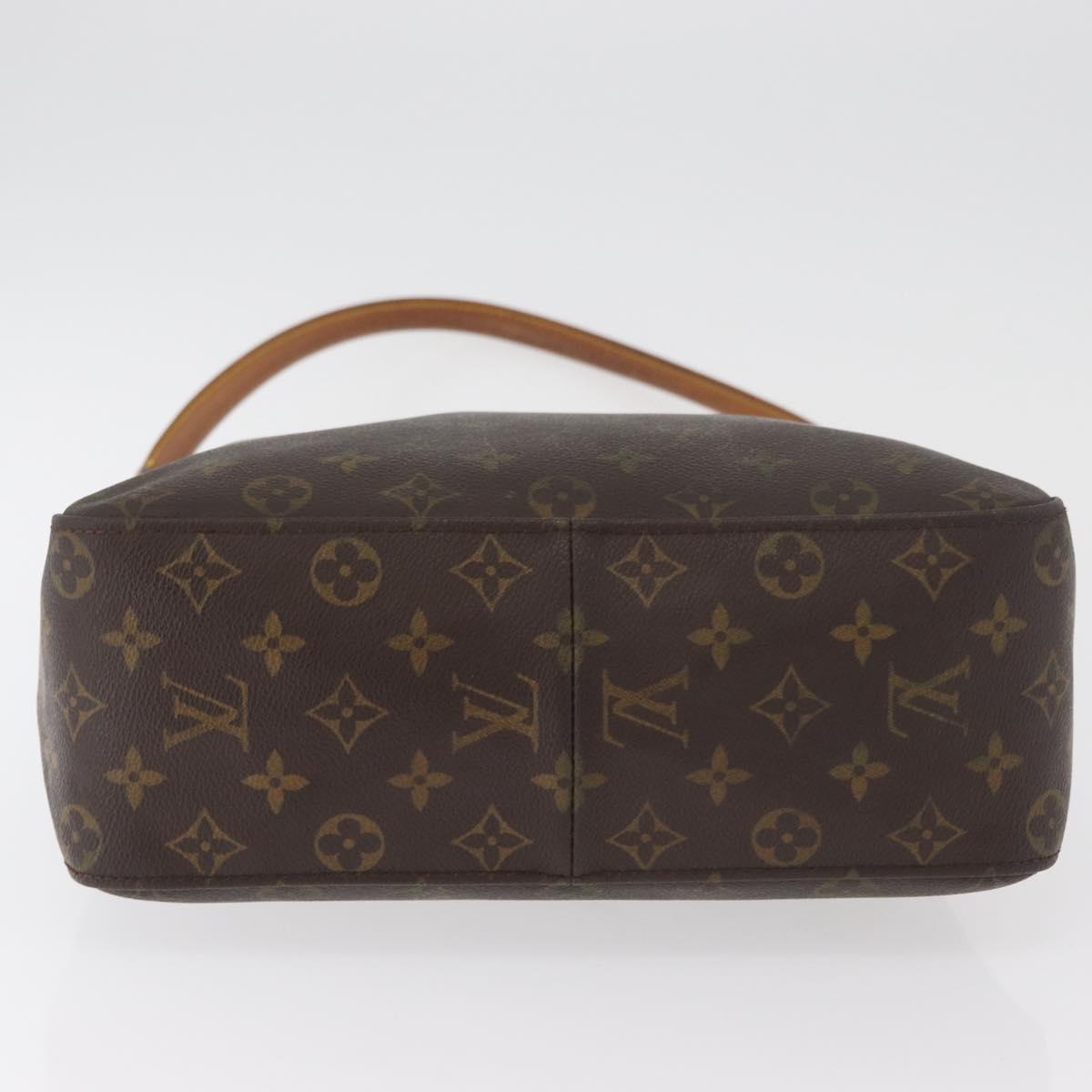 LOUIS VUITTON Monogram Looping GM Shoulder Bag M51145 LV Auth BA12873
