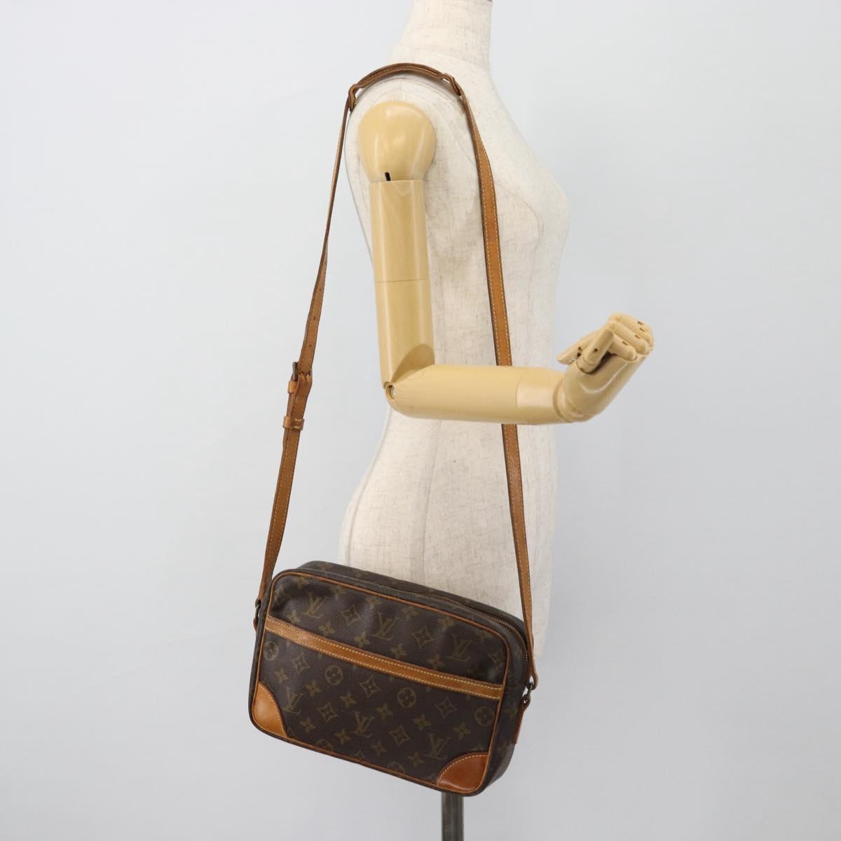 LOUIS VUITTON Monogram Trocadero 27 Shoulder Bag M51274 LV Auth BA12874