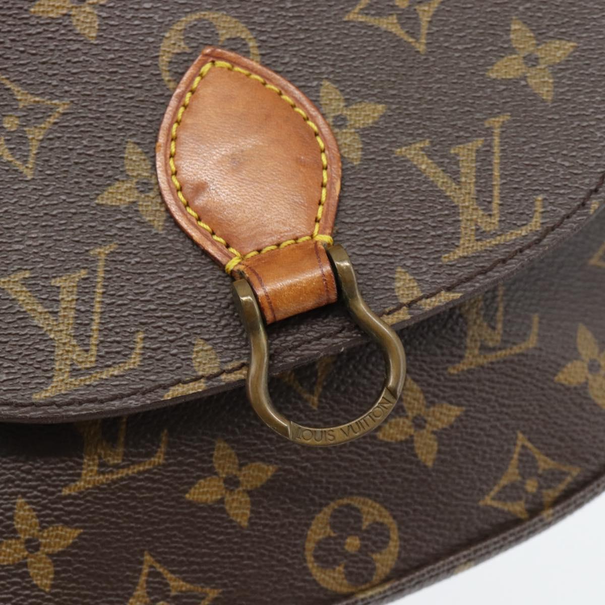 LOUIS VUITTON Monogram Saint Cloud PM Shoulder Bag M51244 LV Auth BA12882