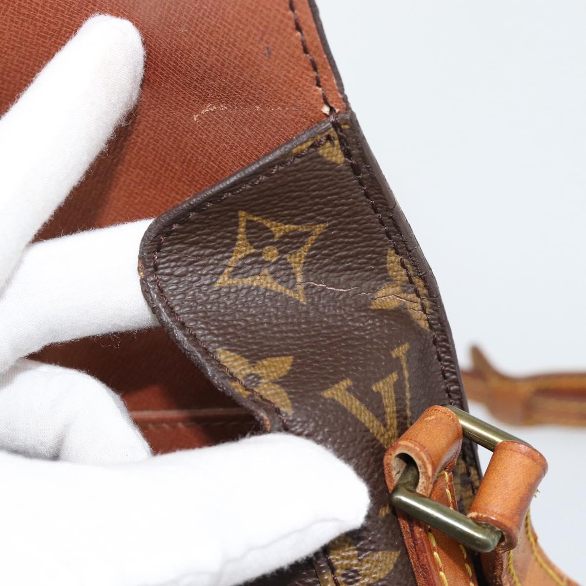 LOUIS VUITTON Monogram Saint Cloud PM Shoulder Bag M51244 LV Auth BA12882