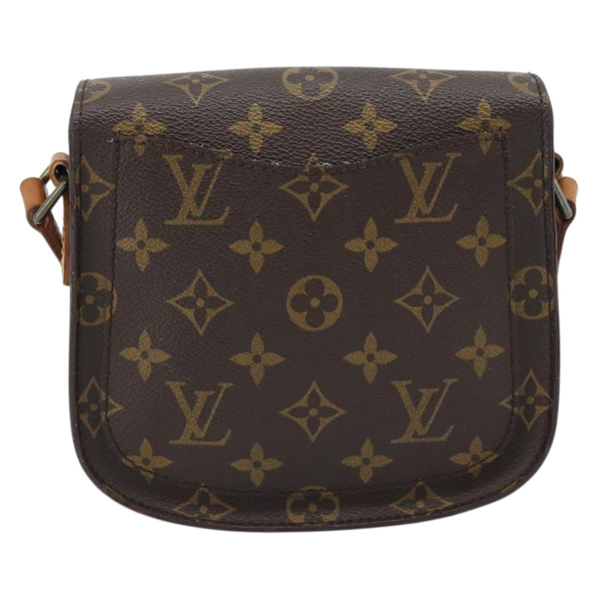 LOUIS VUITTON Monogram Saint Cloud PM Shoulder Bag M51244 LV Auth BA12882
