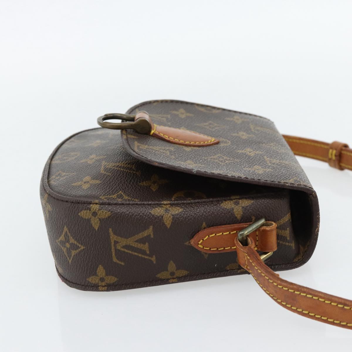 LOUIS VUITTON Monogram Saint Cloud PM Shoulder Bag M51244 LV Auth BA12882
