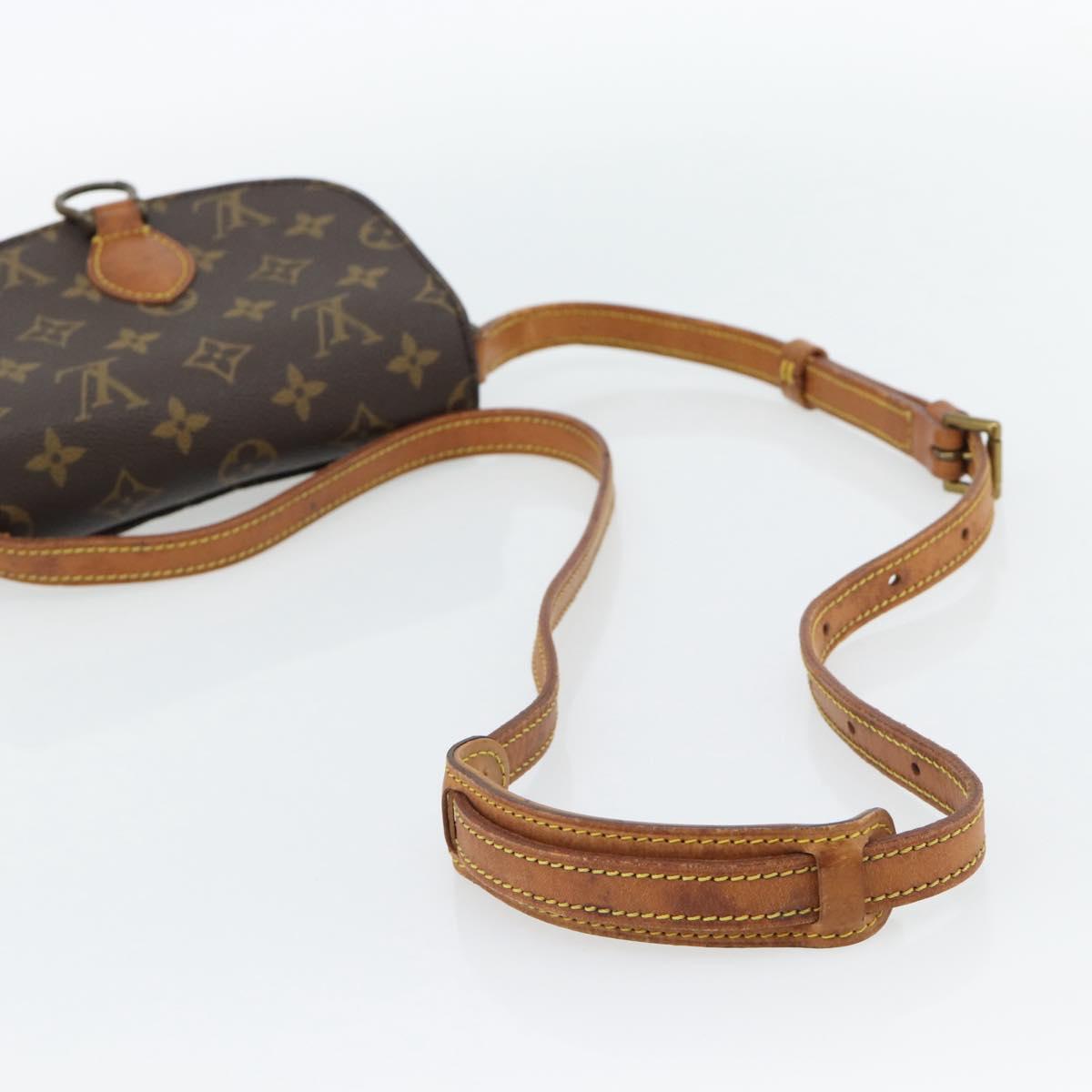 LOUIS VUITTON Monogram Saint Cloud PM Shoulder Bag M51244 LV Auth BA12882