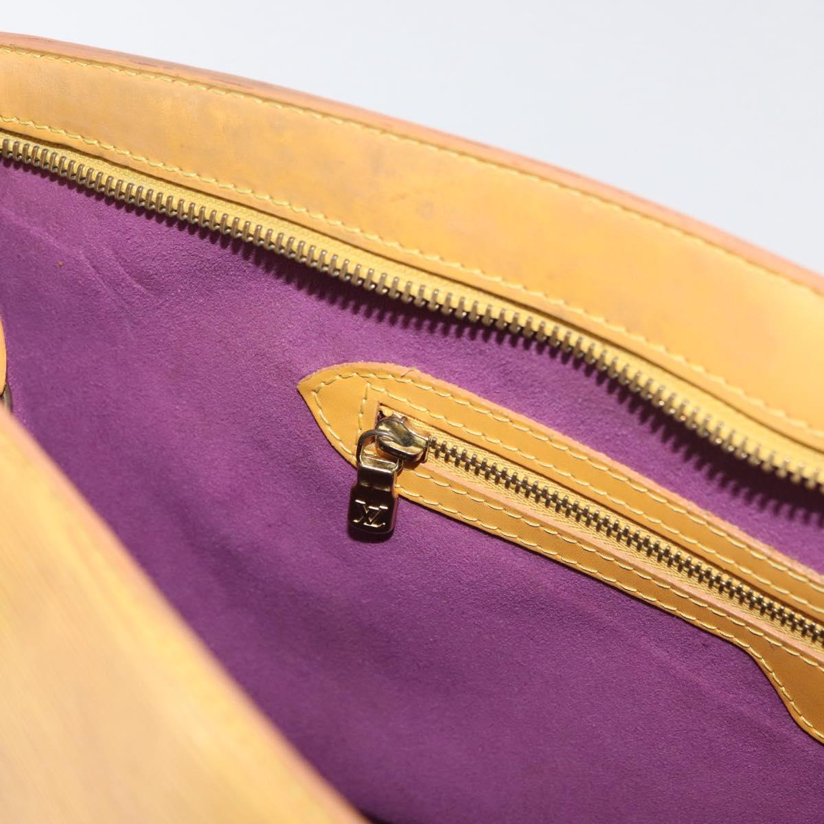 LOUIS VUITTON Epi Saint Jacques Shopping Bag Yellow M52269 LV Auth BA12906