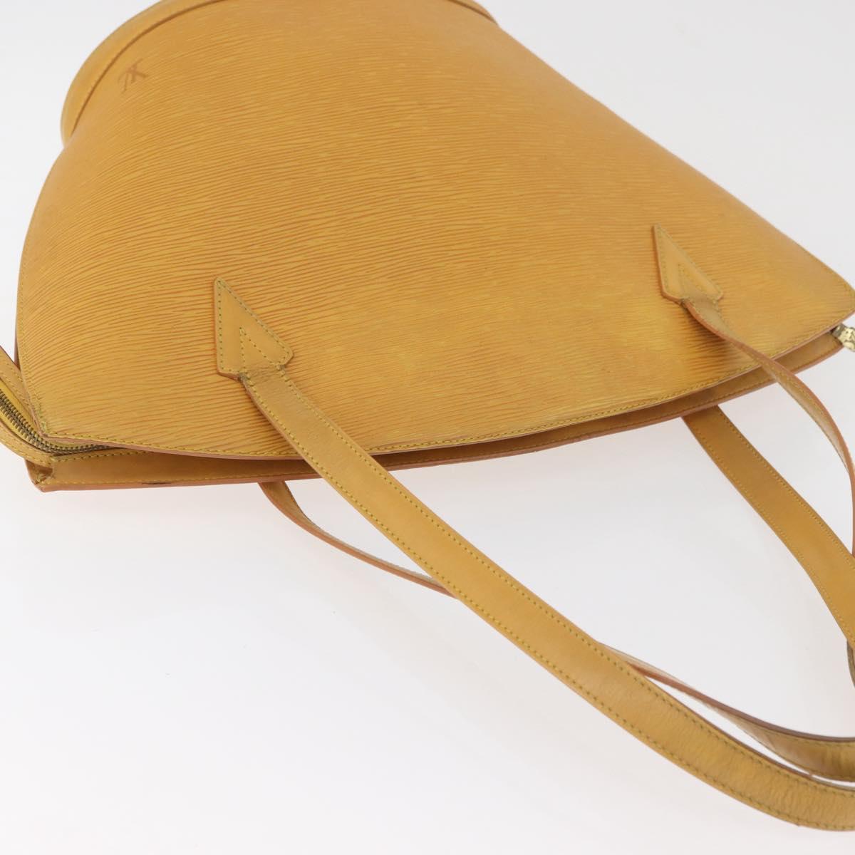 LOUIS VUITTON Epi Saint Jacques Shopping Bag Yellow M52269 LV Auth BA12906
