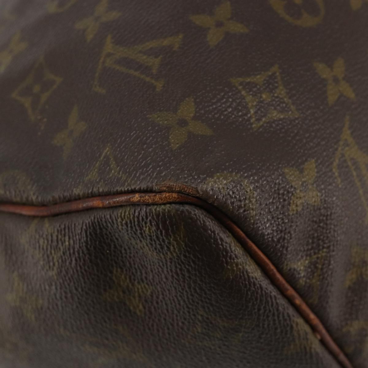 LOUIS VUITTON Monogram Speedy 30 Hand Bag M41526 LV Auth BA12907