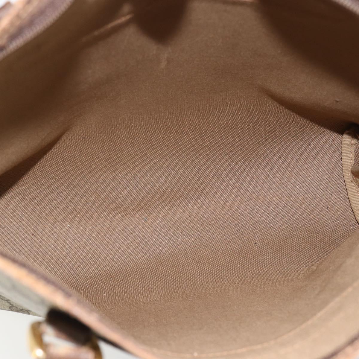 GUCCI GG Supreme Tote Bag PVC Beige Gold 002 39 6130 Auth BA12912