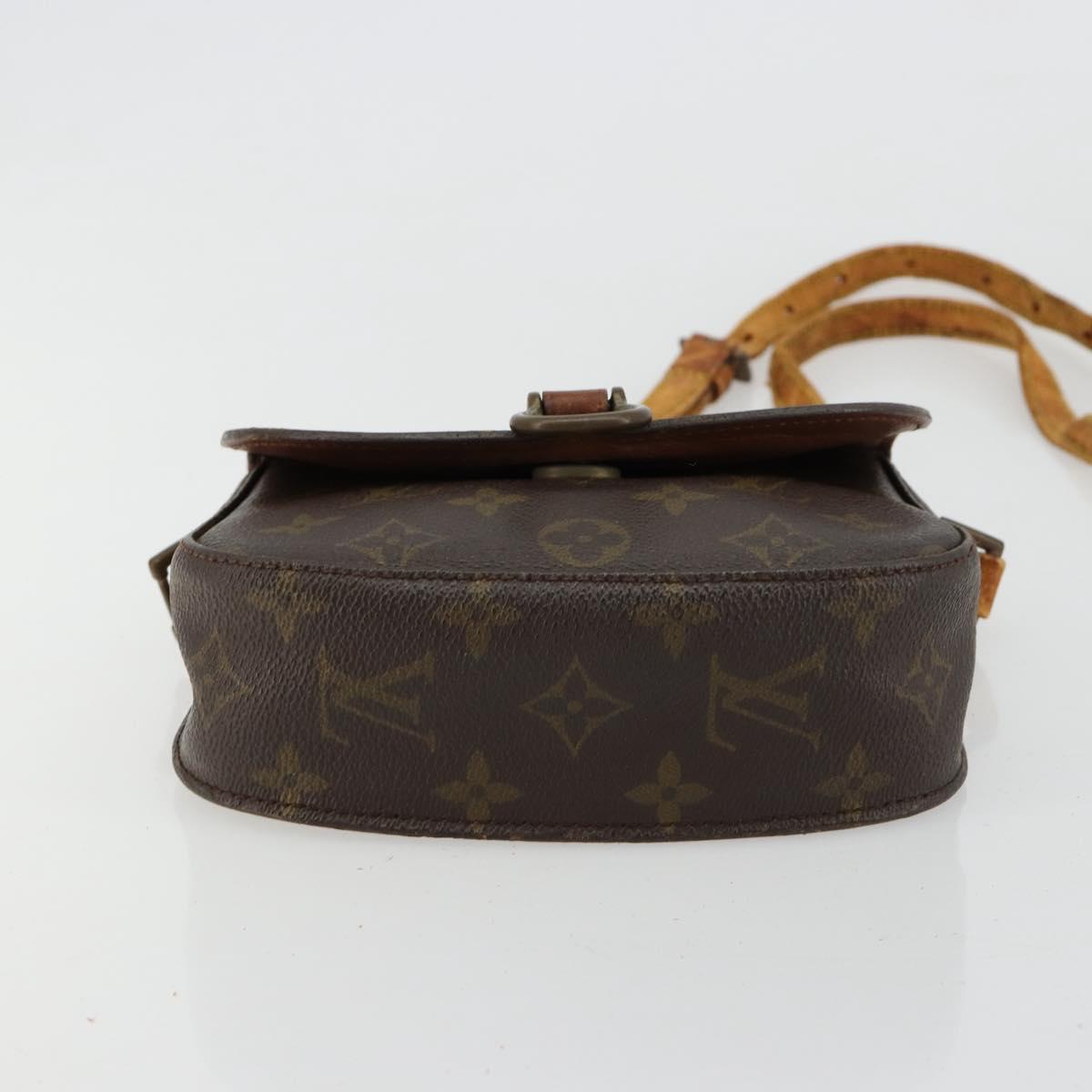 LOUIS VUITTON Monogram Saint Cloud PM Shoulder Bag M51244 LV Auth BA12948