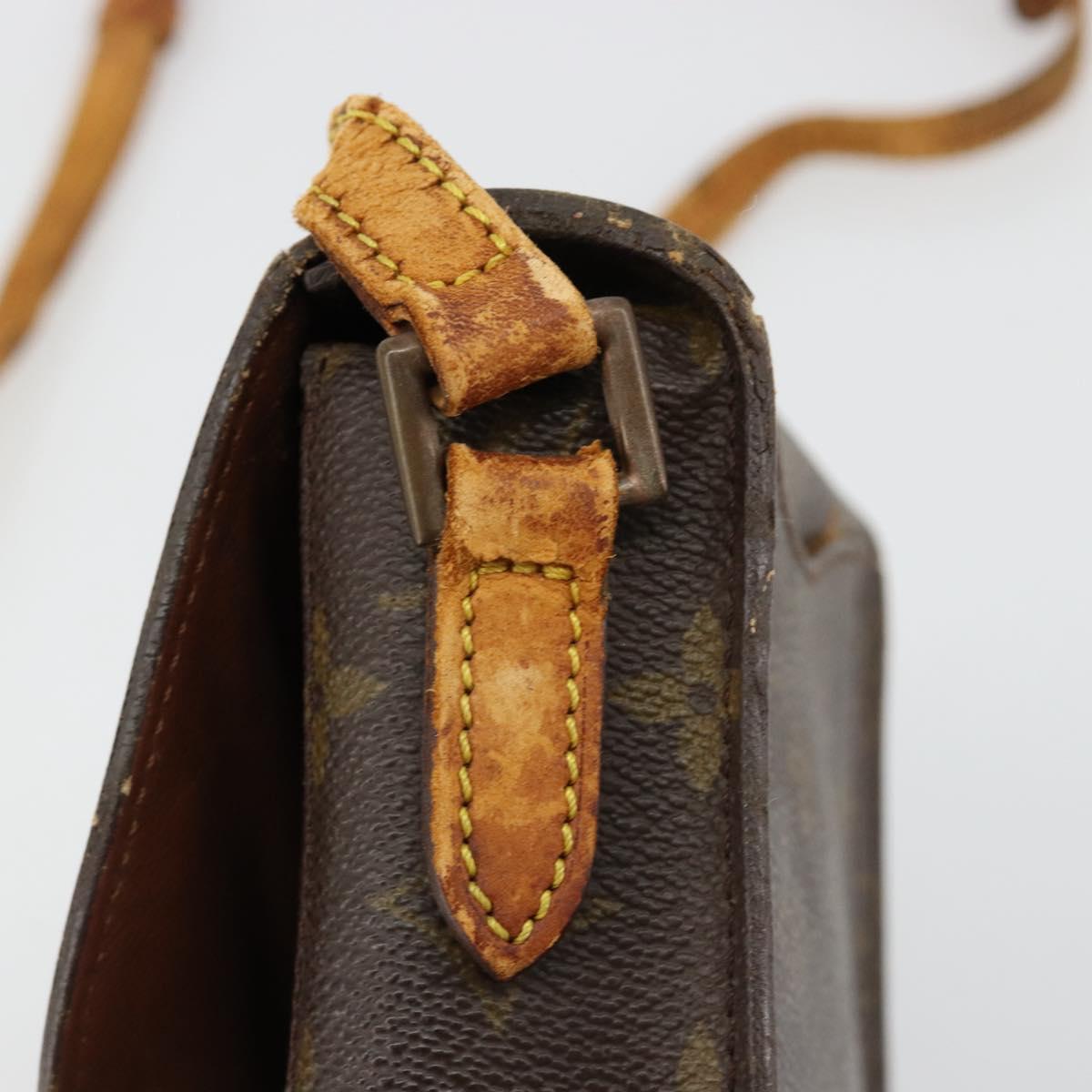 LOUIS VUITTON Monogram Saint Cloud PM Shoulder Bag M51244 LV Auth BA12948