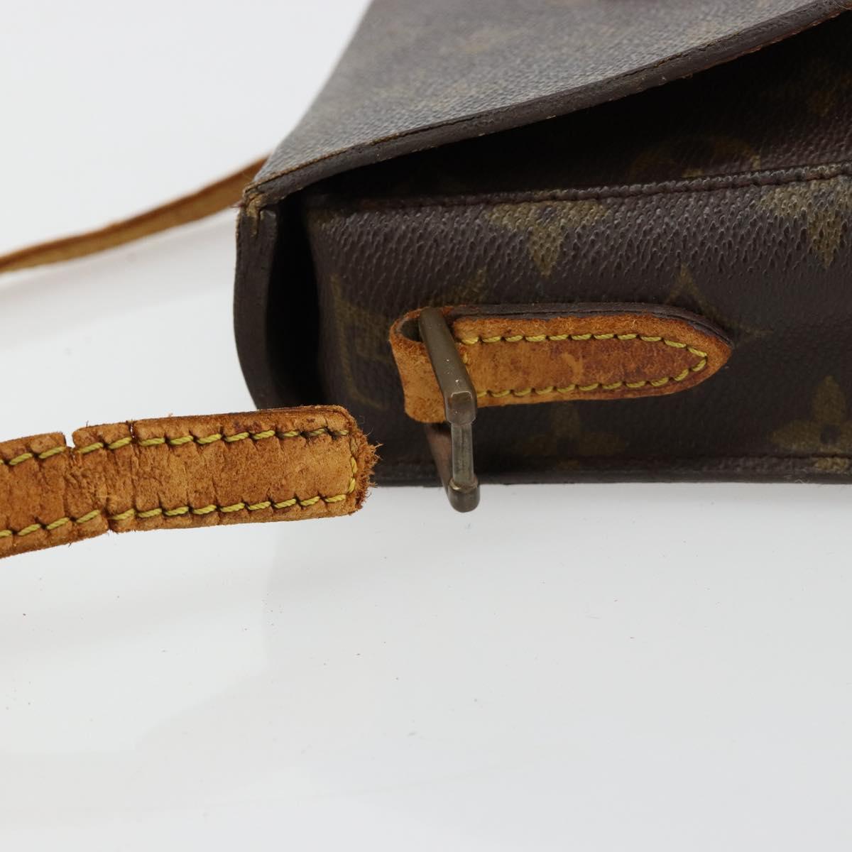 LOUIS VUITTON Monogram Saint Cloud PM Shoulder Bag M51244 LV Auth BA12948