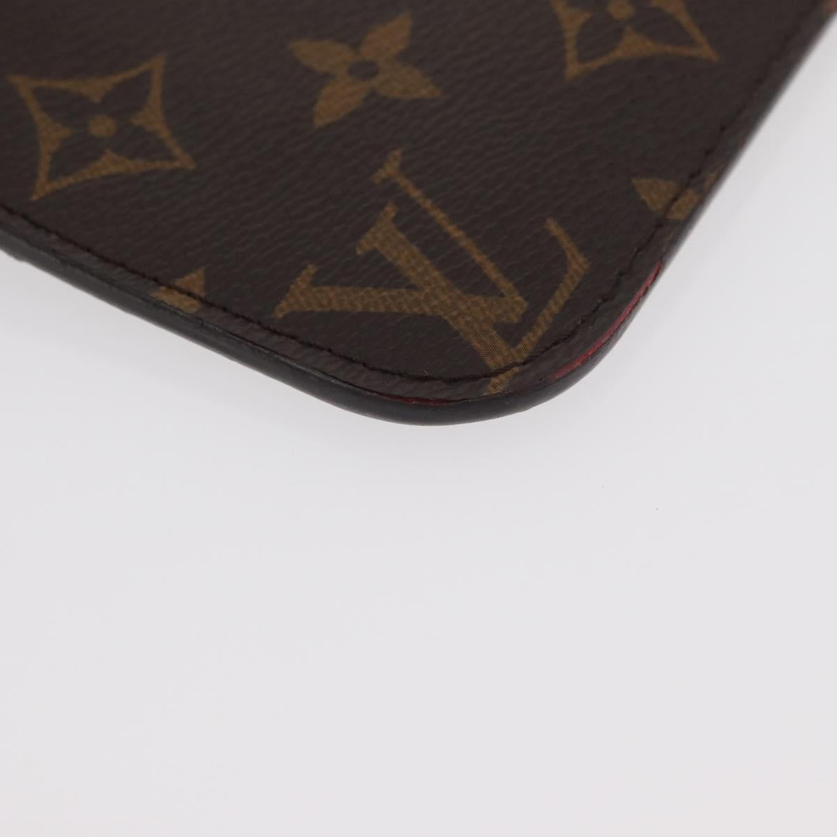 LOUIS VUITTON Monogram Neverfull PM Accessory Pouch LV Auth BA12952