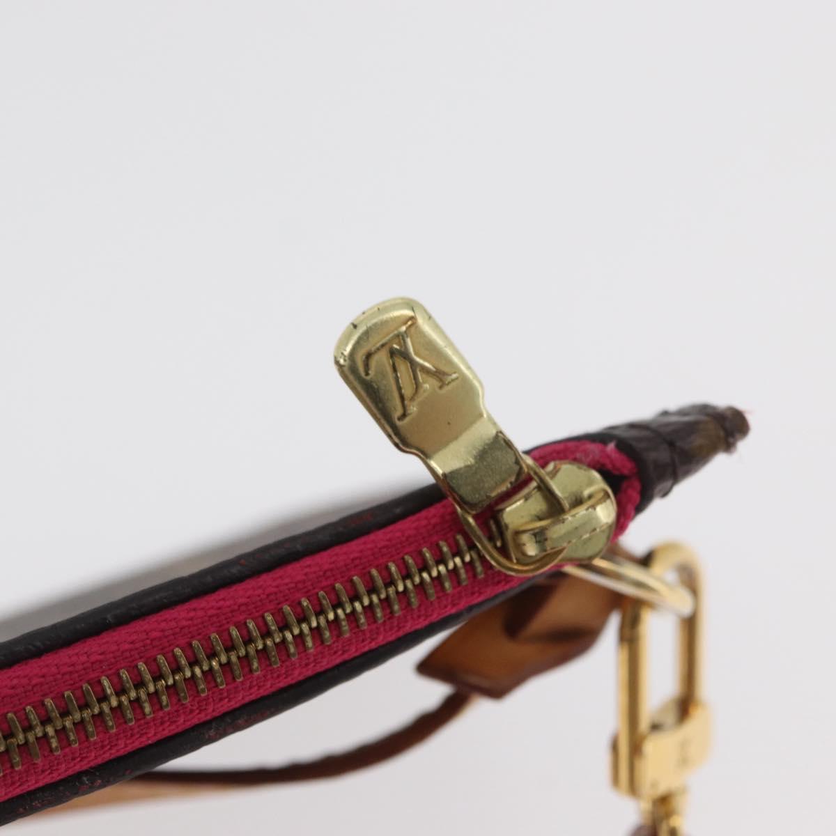 LOUIS VUITTON Monogram Neverfull PM Accessory Pouch LV Auth BA12952