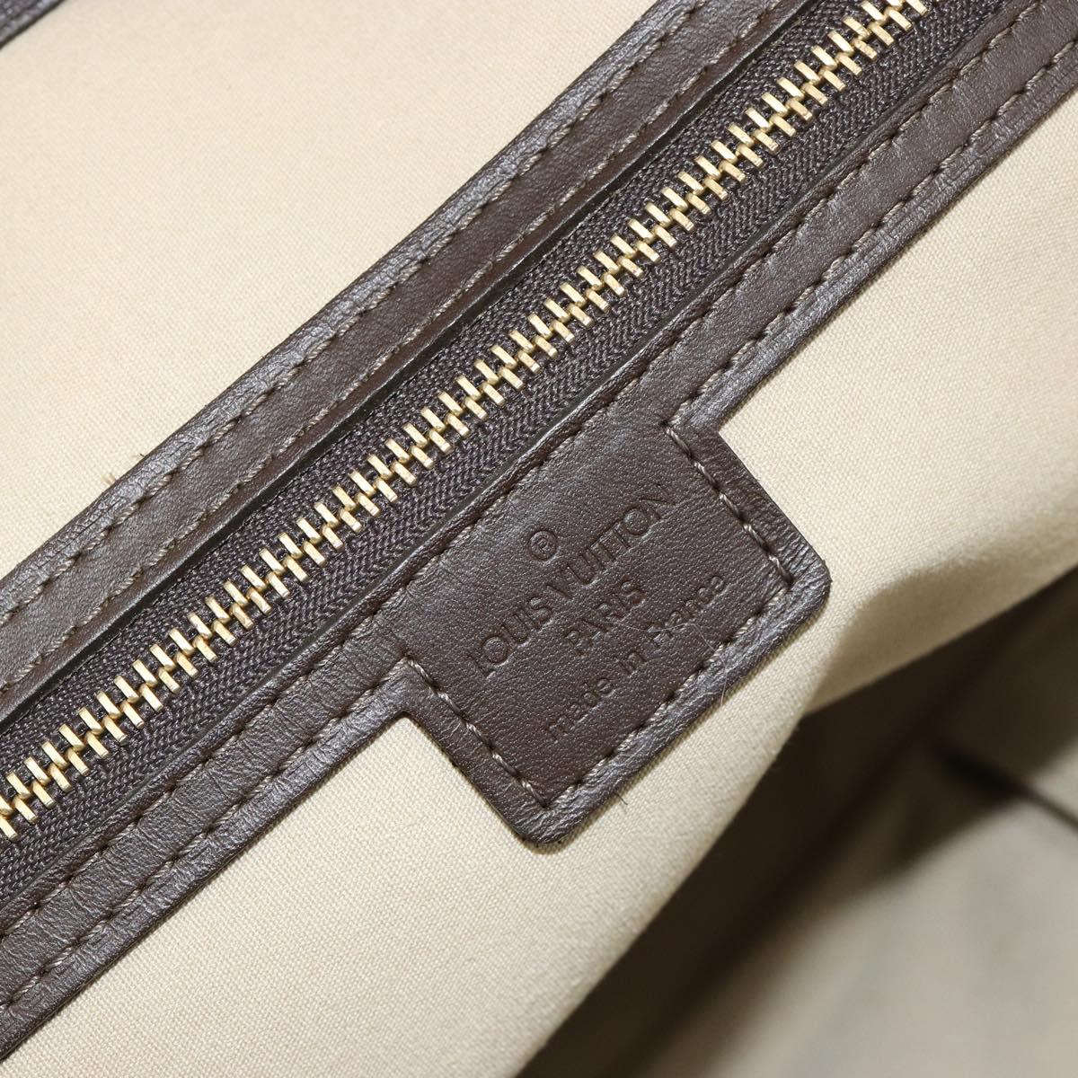 LOUIS VUITTON Monogram Mini Josephine GM Hand Bag Khaki M92310 LV Auth BA12962