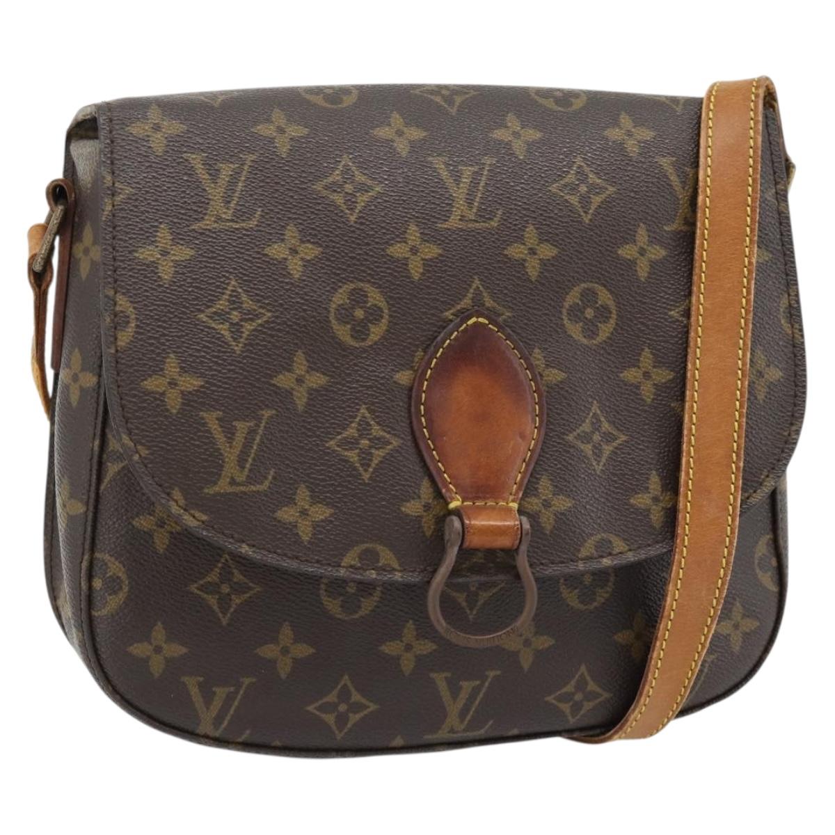 LOUIS VUITTON Monogram Saint Cloud GM Shoulder Bag M51242 LV Auth BA12966