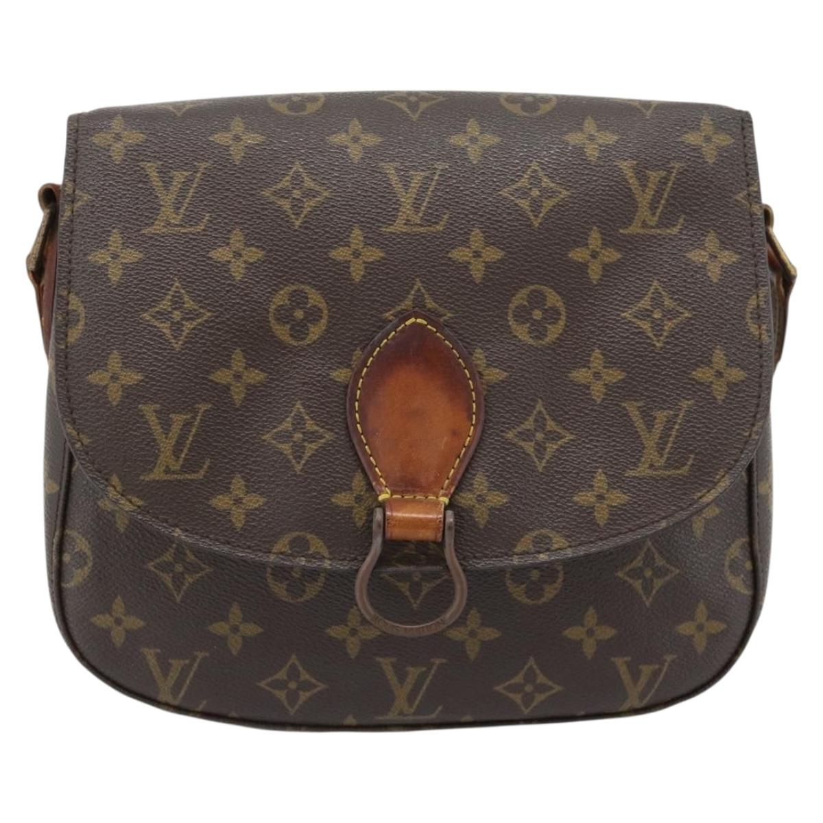 LOUIS VUITTON Monogram Saint Cloud GM Shoulder Bag M51242 LV Auth BA12966