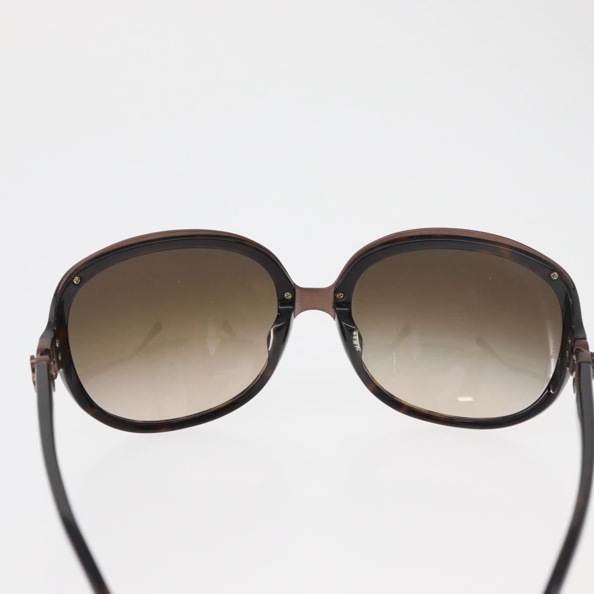 DOLCE&GABBANA Sunglasses plastic Brown Auth BA13000A
