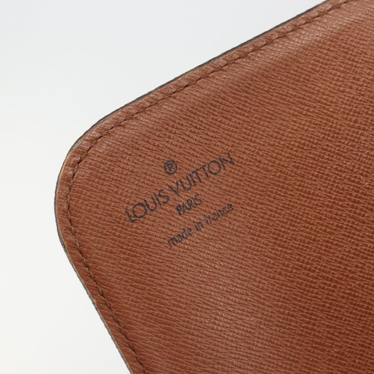 LOUIS VUITTON Monogram Cartouchiere MM Shoulder Bag M51253 LV Auth BA13002