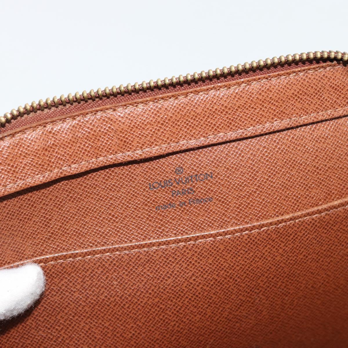 LOUIS VUITTON Monogram Orsay Clutch Bag M51790 LV Auth BA13003