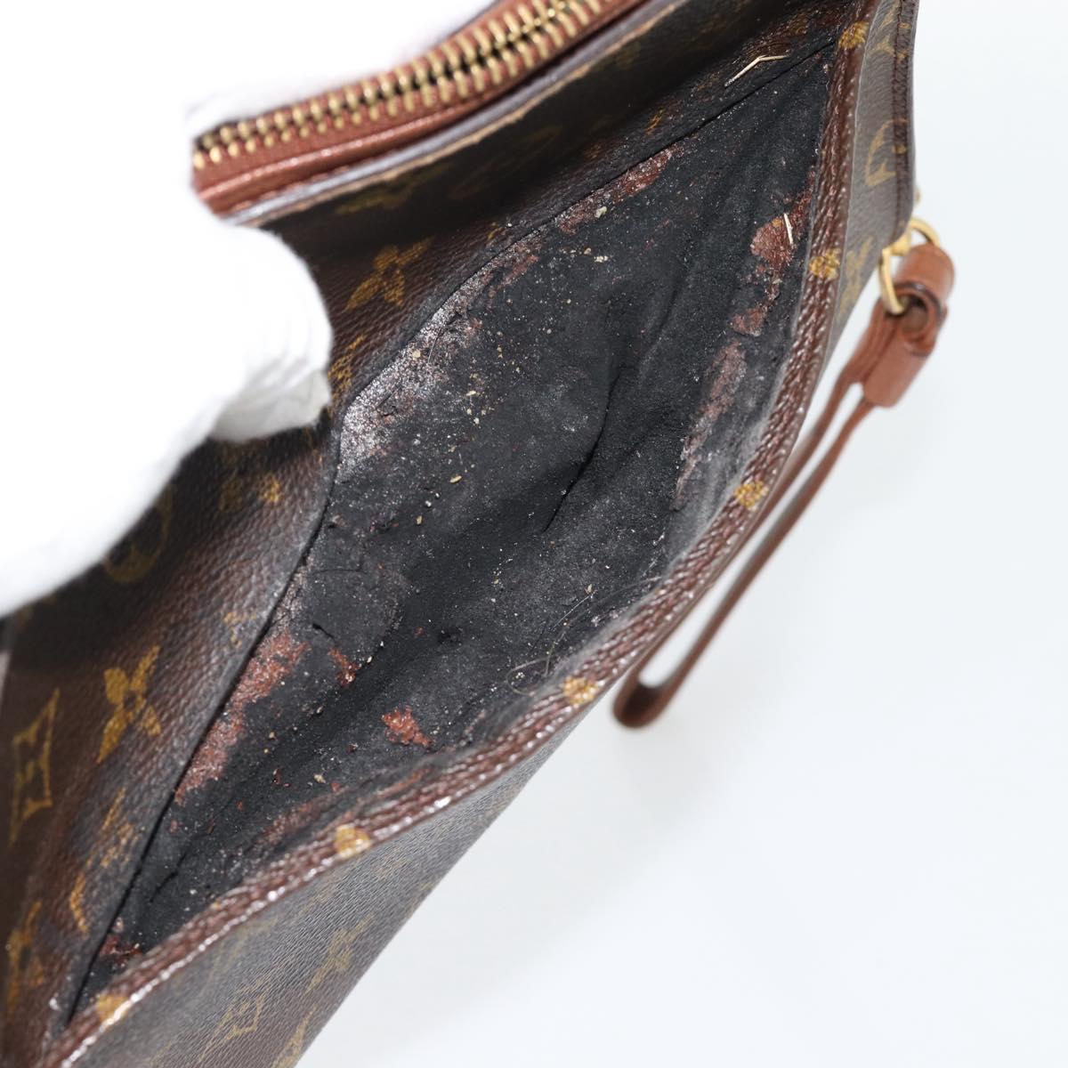 LOUIS VUITTON Monogram Orsay Clutch Bag M51790 LV Auth BA13003