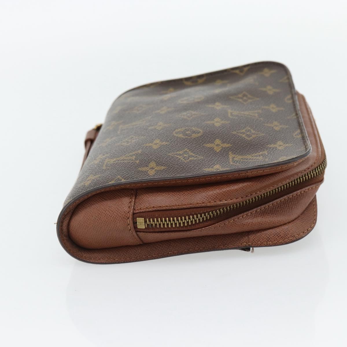LOUIS VUITTON Monogram Orsay Clutch Bag M51790 LV Auth BA13003