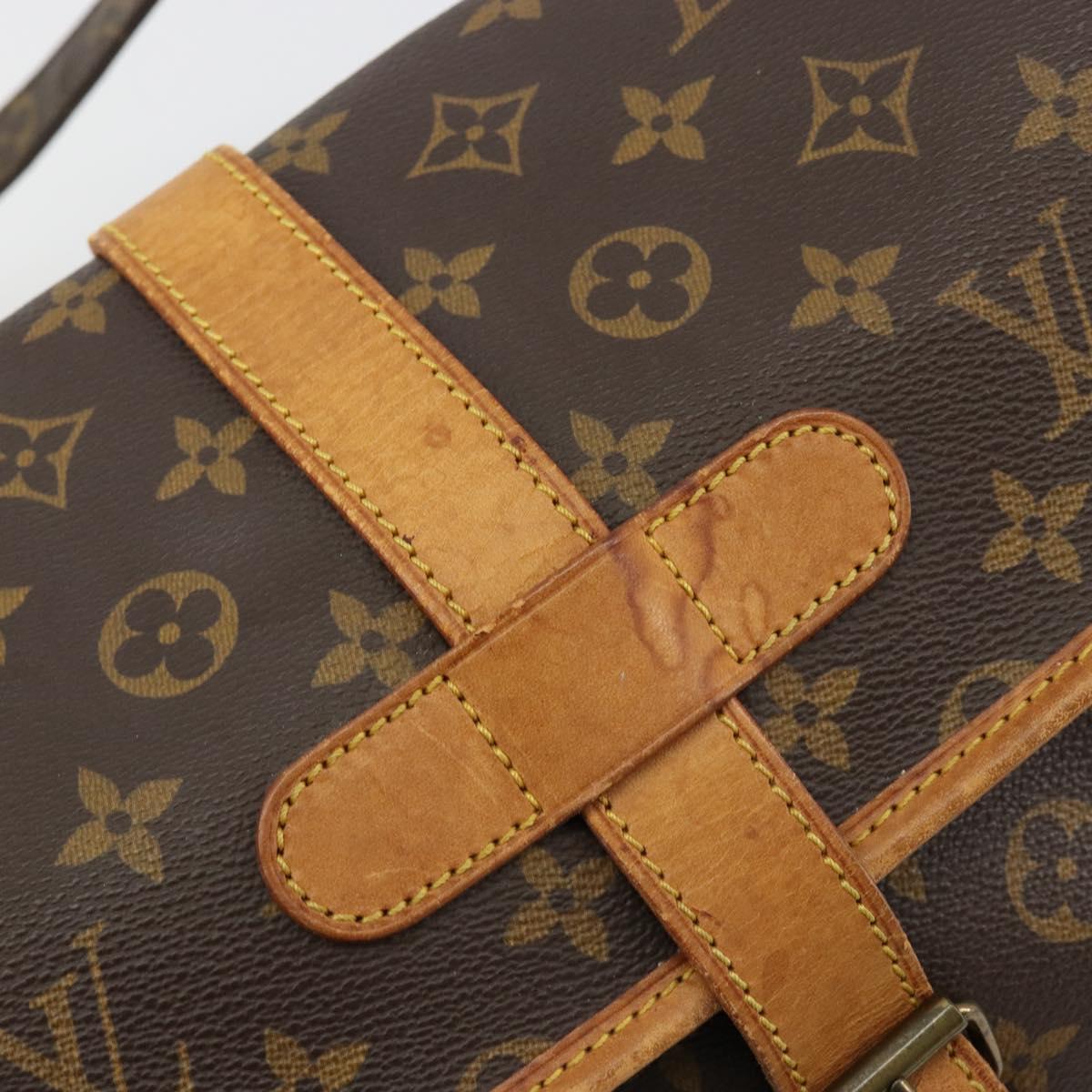 LOUIS VUITTON Monogram Marne Shoulder Bag M51369 LV Auth BA13007