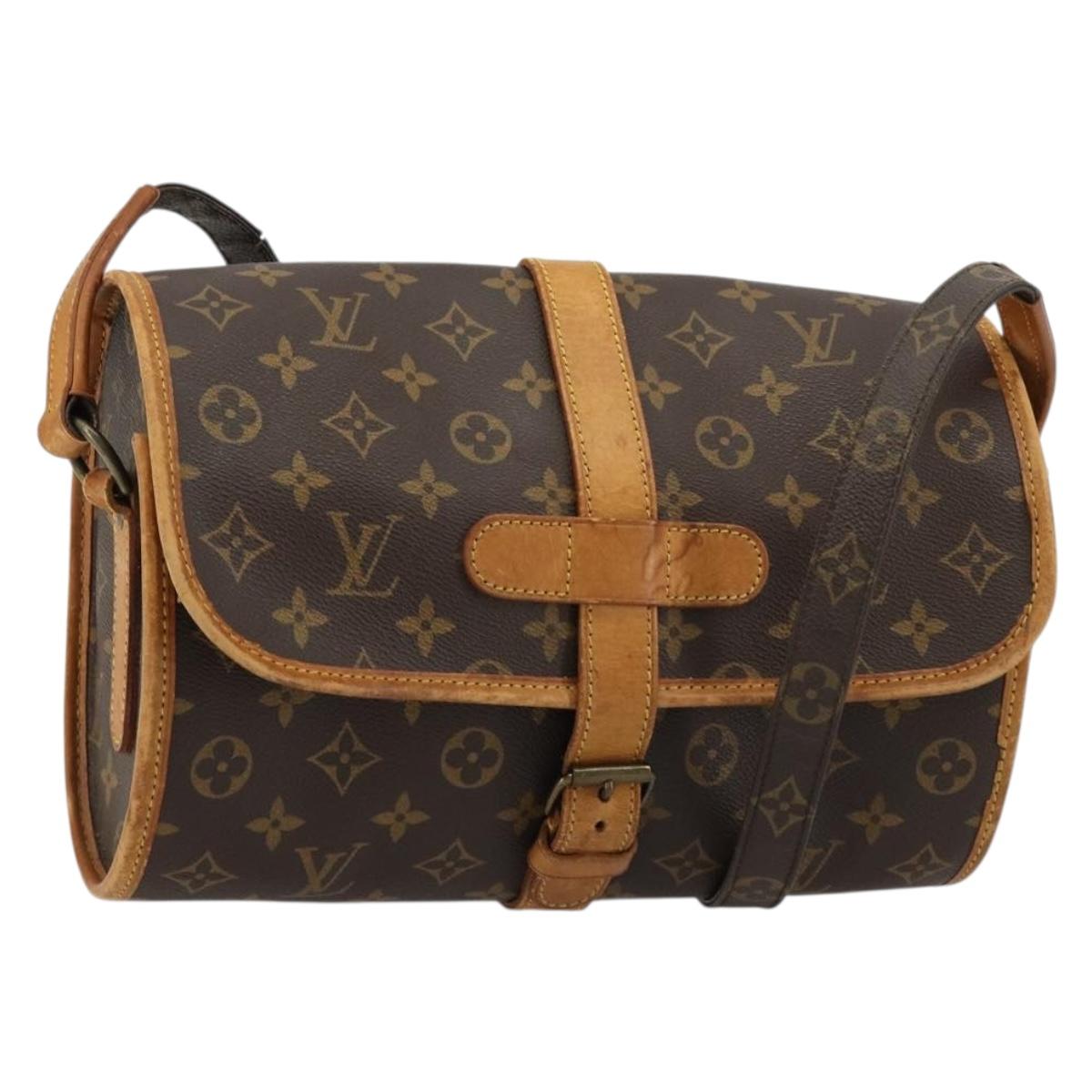 LOUIS VUITTON Monogram Marne Shoulder Bag M51369 LV Auth BA13007