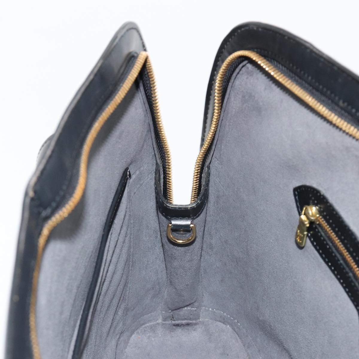 LOUIS VUITTON Epi Lussac Shoulder Bag Black M52282 LV Auth BA13025