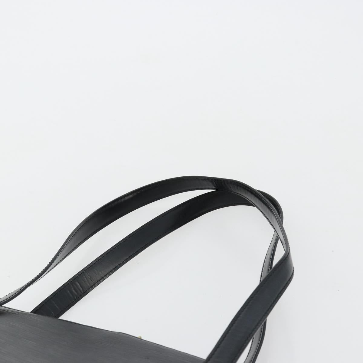 LOUIS VUITTON Epi Lussac Shoulder Bag Black M52282 LV Auth BA13025