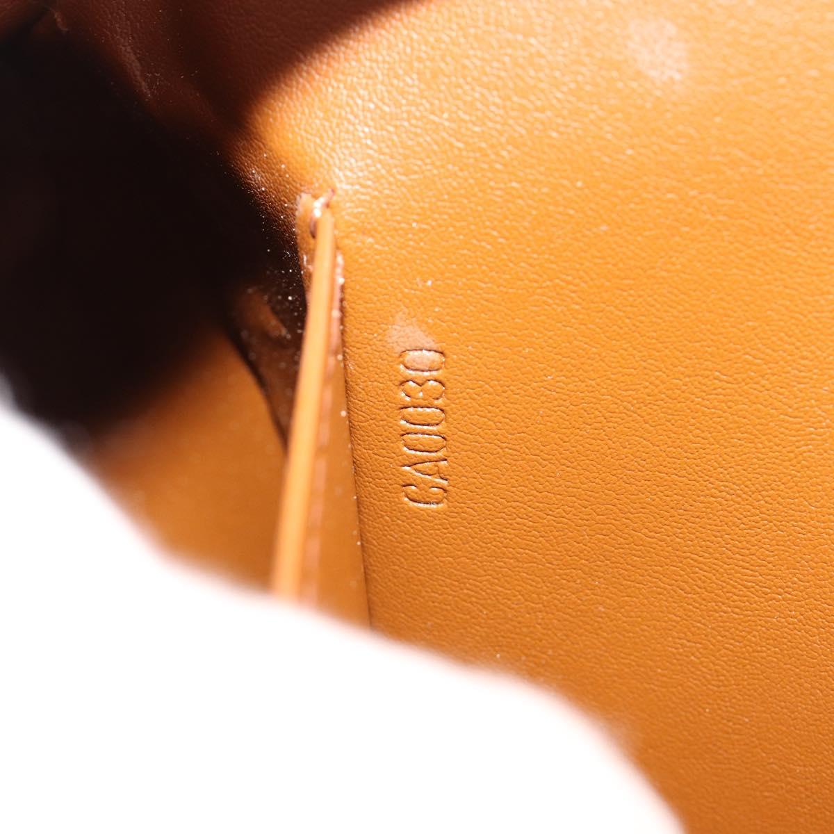 LOUIS VUITTON Monogram Vernis Thompson Street Bag Bronze M91124 LV Auth BA13035