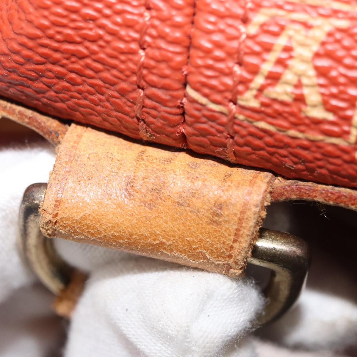 LOUIS VUITTON LV Cup Saint Tropez Shoulder Bag Red M80026 LV Auth BA13045