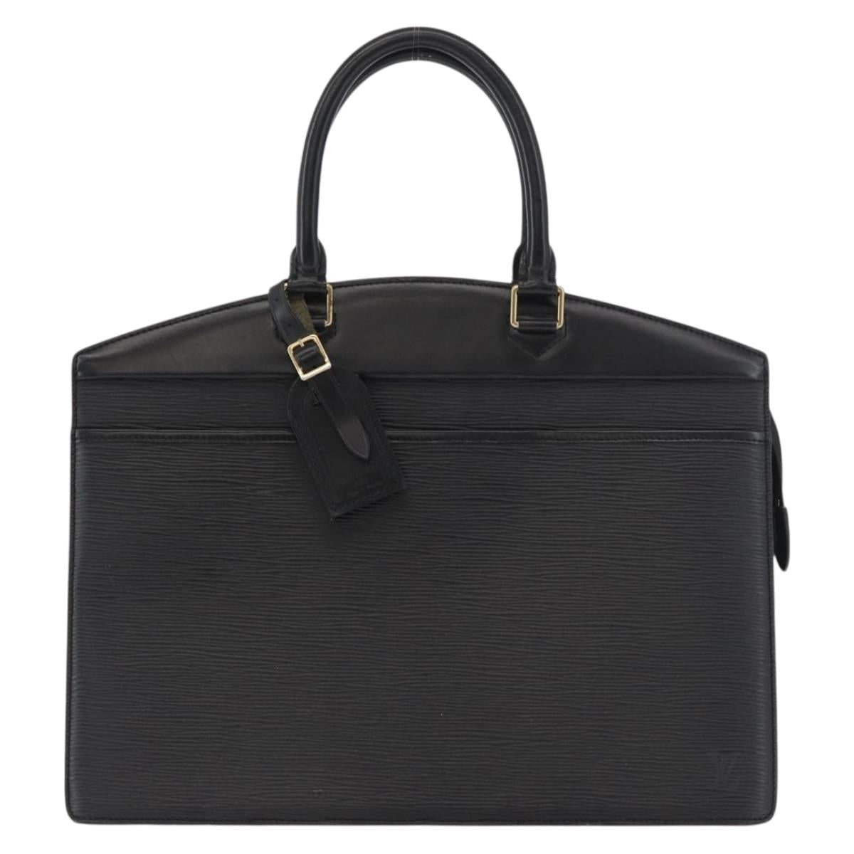 LOUIS VUITTON Epi Riviera Hand Bag Black M48182 LV Auth BA13046