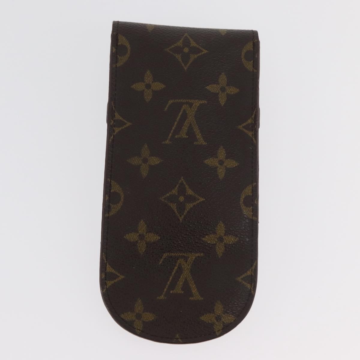 LOUIS VUITTON Monogram Pouch 2 Set LV Auth BA13051