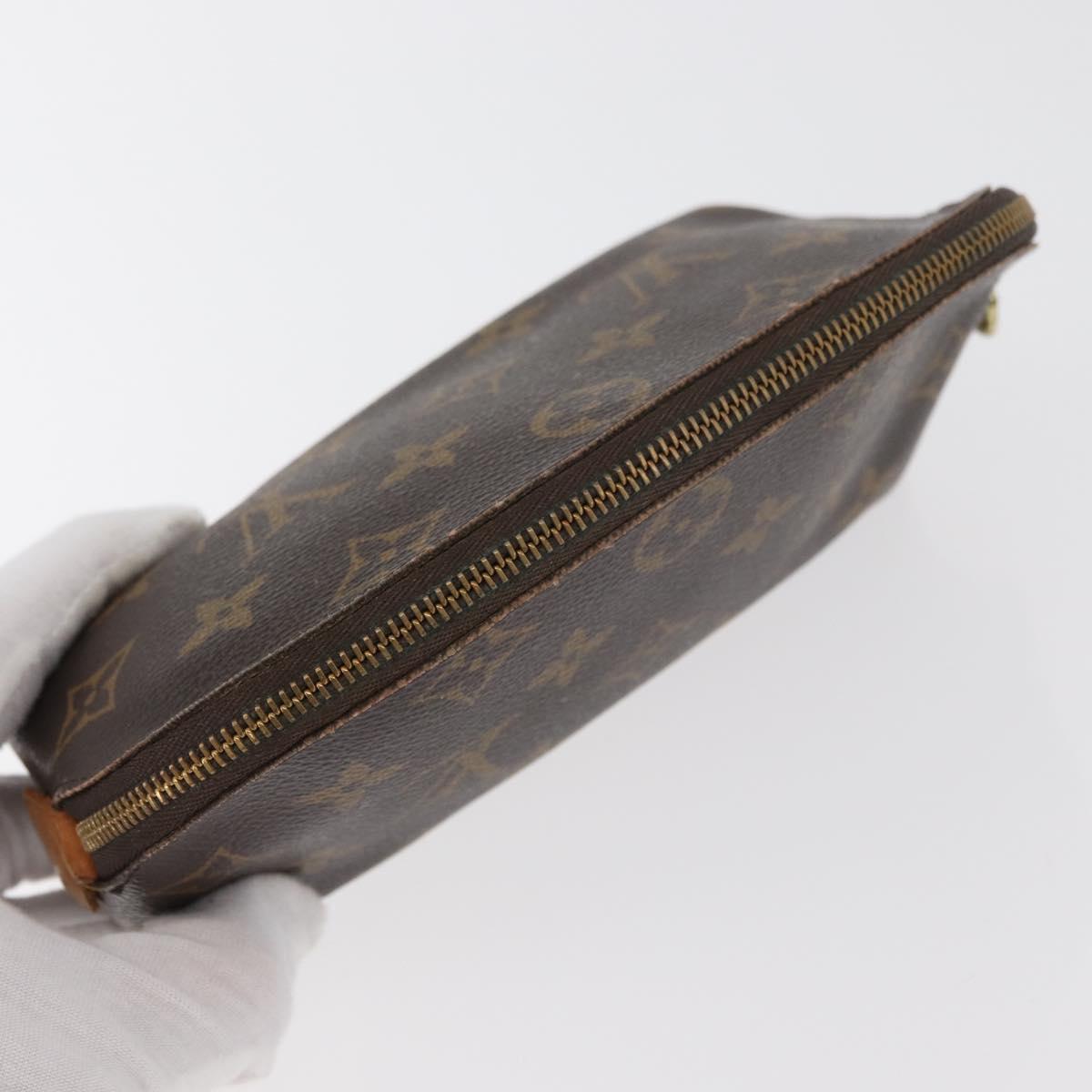 LOUIS VUITTON Monogram Pouch 2 Set LV Auth BA13051